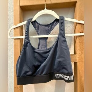 💙 Victoria Sport Racerback Bra – Size L